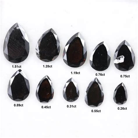 Pear Cut Lab Created Diamond Loose Fancy Brown Lab Grown Diamond Engag ...
