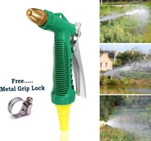 E VYAPAR KENDRA Spray Gun Plastic Trigger and Brass Nozzle Water Spray ...