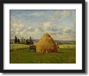 ArtCentral Haystack- Eragny, 1895 Painting By Camille Pissarro (Without ...