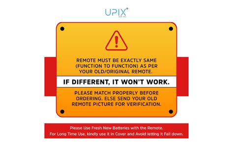 Buy Upix AC Remote No. 231C, Compatible/Replacement for Croma AC Remote ...