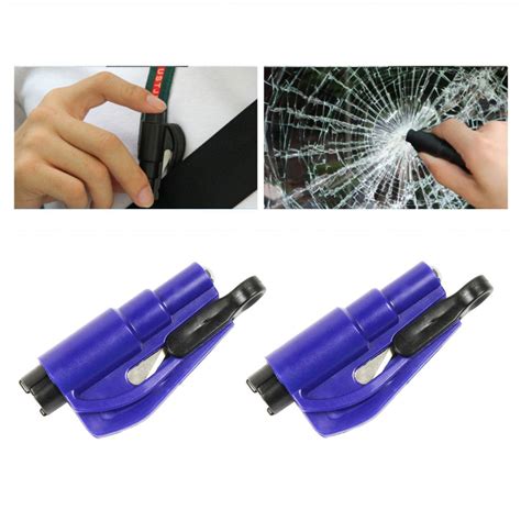 2 in 1 Emergency Window Glass Breaker Car Tool & Seat Belt Cutter – West Lake Tactical