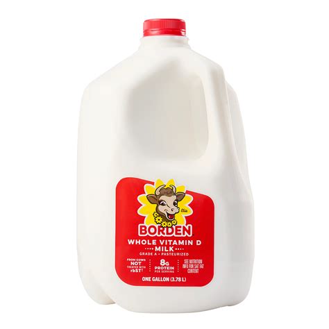 1 Gallon Whole Milk Nutrition Facts