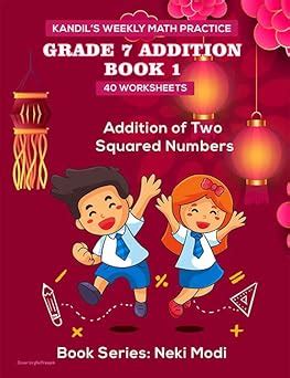 Buy Kandil's Weekly Math Practice: Grade 7 Addition - Book 1- 40 ...