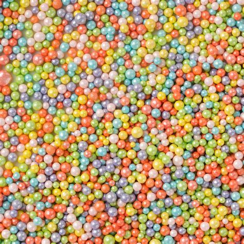 PME Cake Sweet Street® 3.8oz. Nonpareils Sprinkles, Color: Rainbow ...