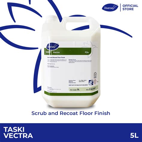 Taski Vectra Scrub and Recoat Floor Finish 5L | Shopee Philippines