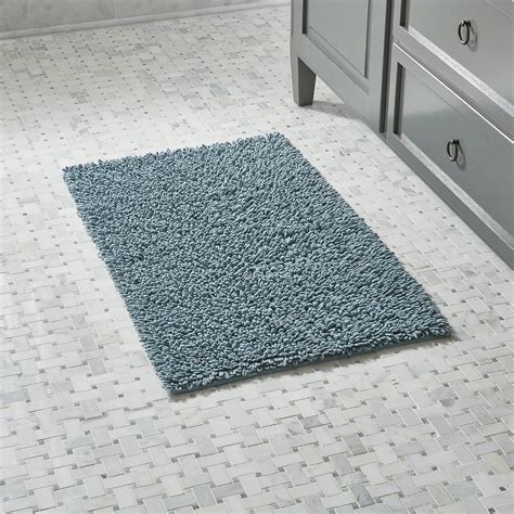 Loop Teal Bath Rug | Crate and Barrel | Teal bath rugs, Target bath rug ...