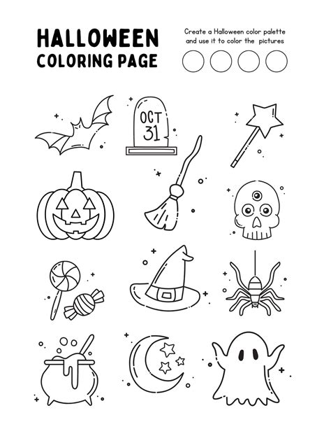 Halloween Activity and Coloring Pages for Kids - Minnesota Parent ...
