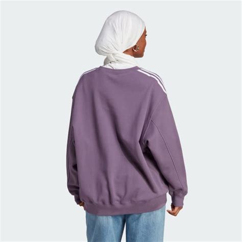 adidas Women's Lifestyle Adicolor Classics Oversized Sweatshirt ...