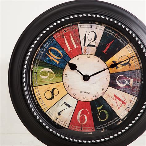 Buy Casablanca Coloured Round Dial Wall Clock from Home Centre at just ...