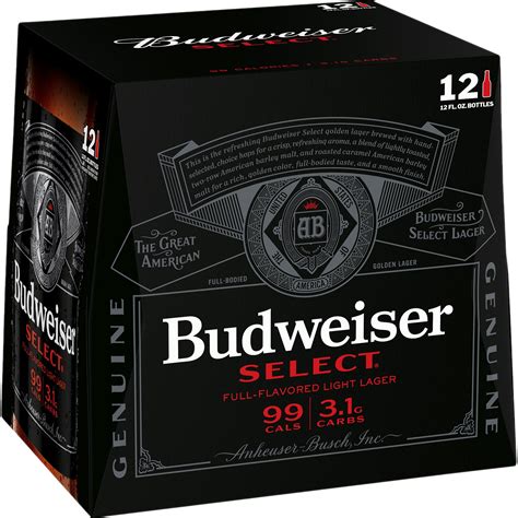Budweiser Select 55 | 12 pack of 12 oz Bottle