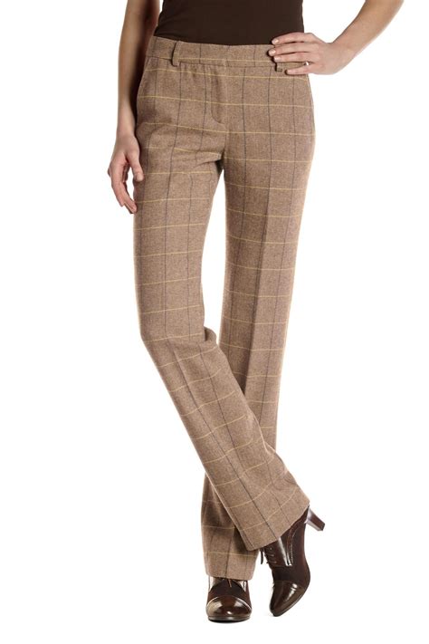 Fully Lined Bootcut Wool Pants | Chadwicks of Boston | Womens wool ...