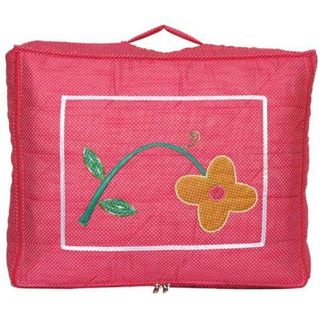 Saree Cover Bag/Organizer with 12 flaps | Loomsmith