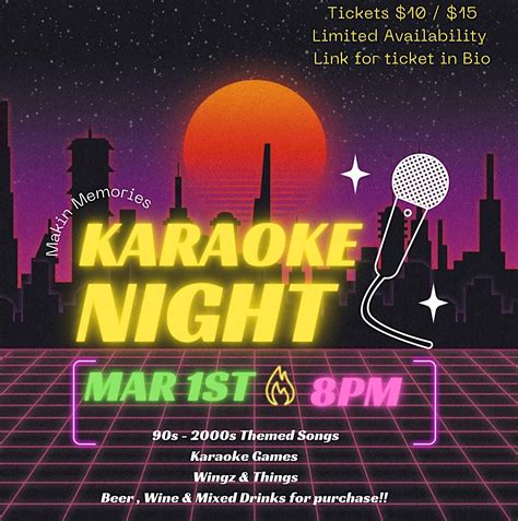 Karaoke Night, Makin Memories Balloon & Party Express, Newport News, 1 ...