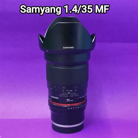 Buy Samyang 1.4/35 MF – Powerful Prime for Photographers Who Focus ...