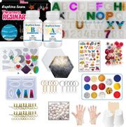 Flipkart.com | Craftinger Resin Art Keychain kit With 200 Gm Resin ...