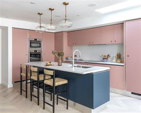 Pink Kitchen Cabinets