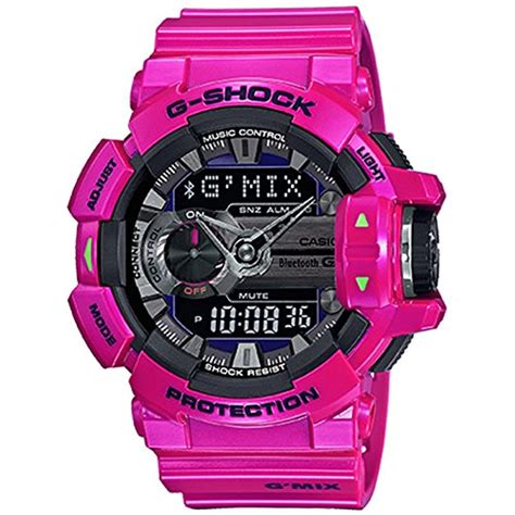 Casio G-Shock GMix Mens Ana-Digi Dial Resin Band Watch GBA-400-4C ...