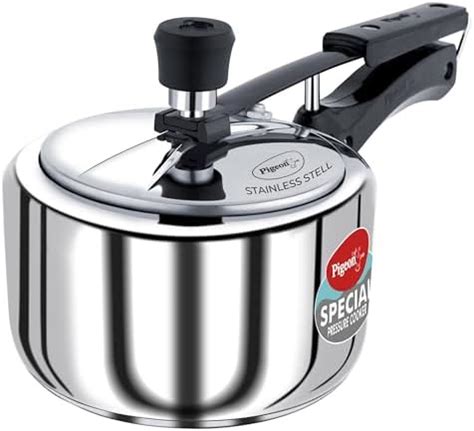 Buy Butterfly Blue Line Stainless Steel Outer Lid Pressure Cooker, 3 ...