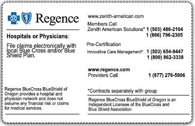 Blue Shield: Regence Blue Shield Providers