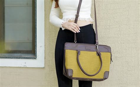 Baggle Laptop Cum Hand Bag |Lime Green |Stylish Latest Deal for Women's ...