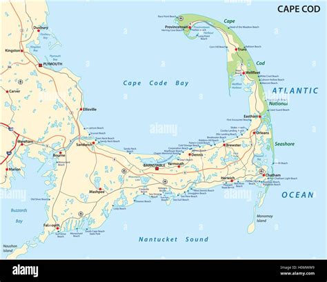 Cape Cod Massachusetts Landforms