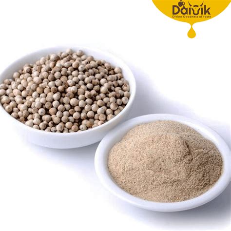 WHITE PEPPER POWDER/VELLAI KURU MILAGU THOOL | DAIVIK ORGANIC