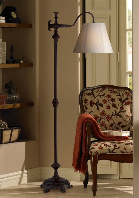 Hancock Traditional Bronze Downbridge Floor Lamp - #7J534 | Lamps Plus ...