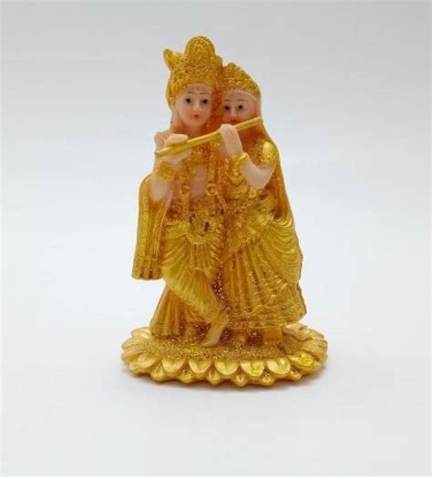 Marwah LORD RADHA KRISHANA (GOLDEN) | KRISHNA RADHA|KANHAIYA|GOD IDOL ...