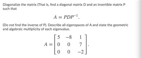How to Find Diagonal Matrix 的图像结果
