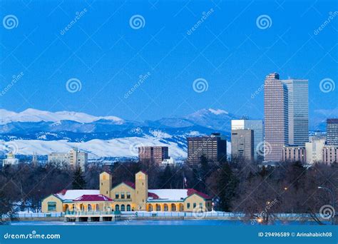 Mile High City of Denver stock image. Image of architecture - 29496589