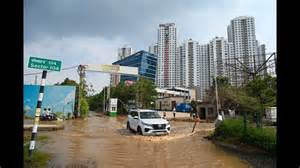 Gurugram’s Sec104 Hero Homes entry turns crash-prone amid waterlogging