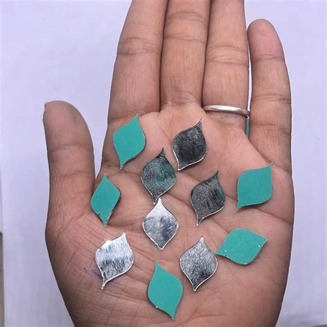 Leaf big mirror 50g in a pack – KnowHowArtCraft