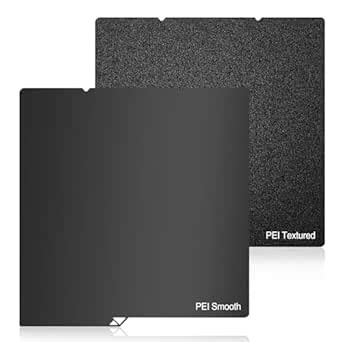 HIKUDIY 264X276mm Black PEI Build Plate for Kobra S1, Smooth PEI ...