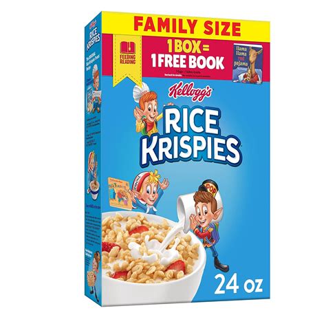 Kellogg'sRICEKRISPIES Kelloggs Rice Krispies Breakfast Cereal Kids ...