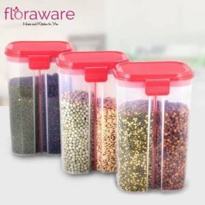 Floraware Plastic Grocery Container - 1200 ml Price in India - Buy ...