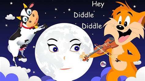 Hey Diddle Diddle Nursery Rhyme - Kids Rhymes Tv || - YouTube