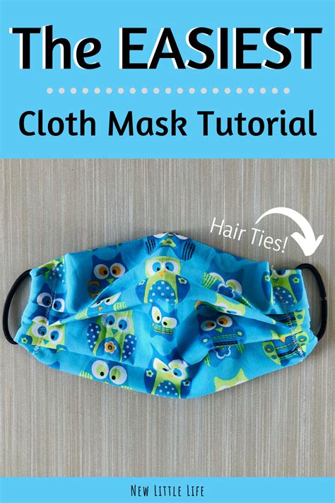 Image result for Easy Sew Mask Tutorial