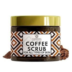 Buy Samisha Body Scrub - Coffee Scrub For Body With Coffee, Honey ...