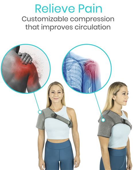 Buy Vive Shoulder Brace - Rotator Cuff Compression Support - Men, Women ...