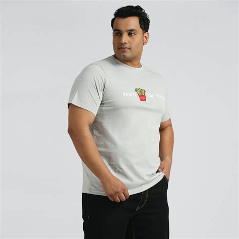 Sizeupp | Plus Size Graphic T-Shirt For Men | 4XL - 9XL | 100% Cotton