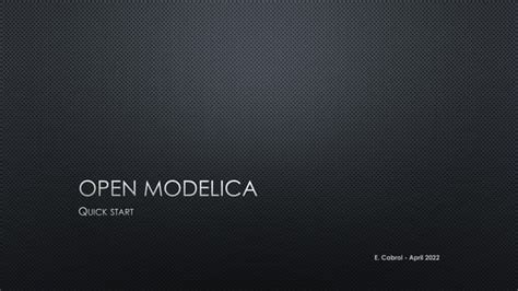 Image result for OpenModelica Create Components