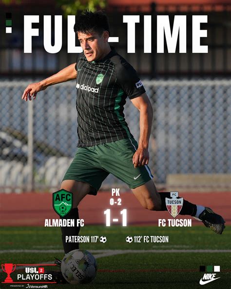Almaden FC USL 2 | Playoff Bound | Instagram