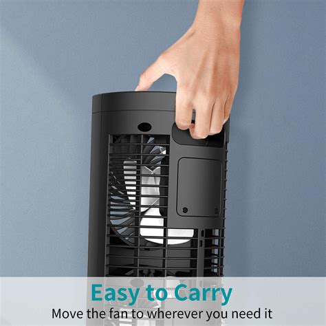 DR.PREPARE Dr. Prepare Portable Tower Fan with Dual Air India | Ubuy