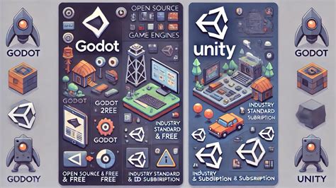 Unity Engine vs Godot 的图像结果