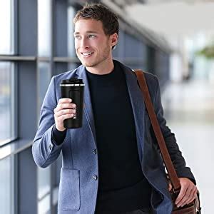Dravizon Stainless Steel Vacuum Insulated Coffee Mug 510ML Insulated ...