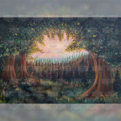 Jungle - Printed Backdrop - Fabric - 5 by 7 feet | Madras Prop Store