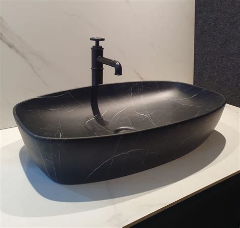 REMANENCE Ceramic Table Top Vessel Sink Wash Basin Over Counter/Counter ...