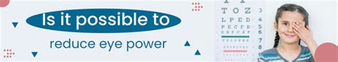 Is it Possible to Reduce Eye Power – Jagat Pharma