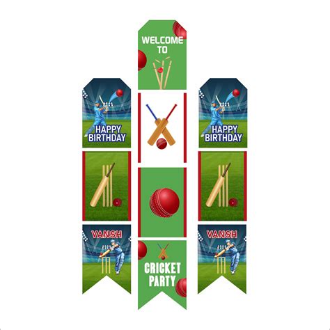 Buy Cricket Party Decoration Wall Banner | Party Supplies ...