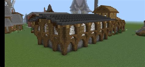 Image result for Minecraft Medieval Warehouse Tutorial
